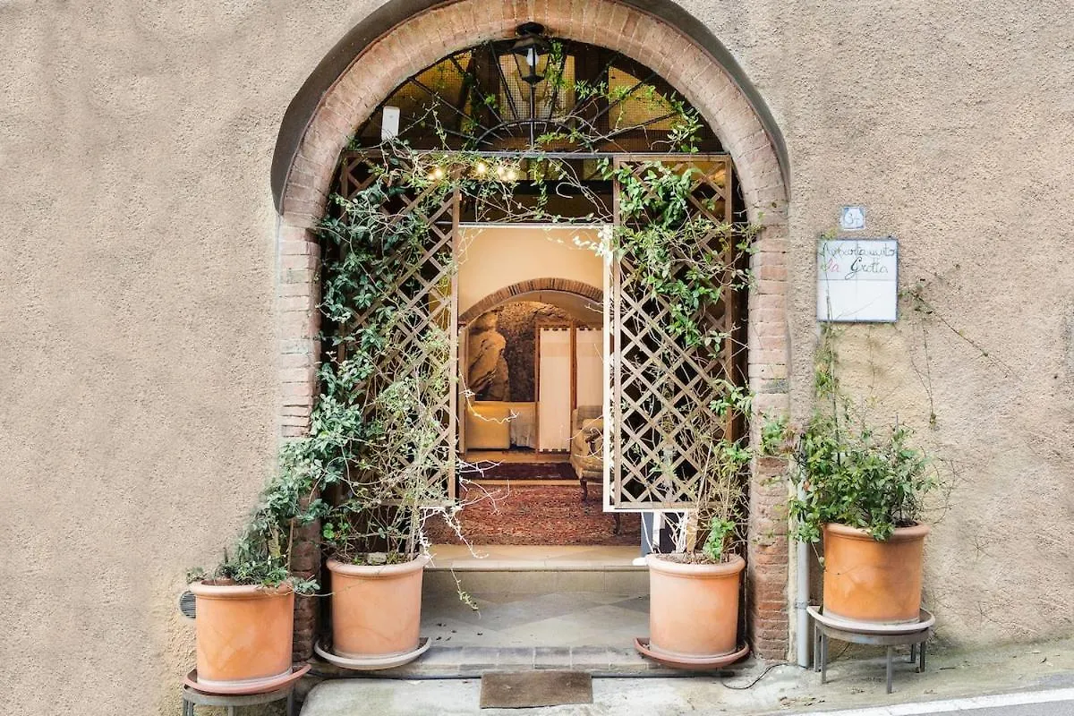 公寓 Appartamento La Grotta - Design Artigianale 曼恰诺
